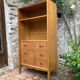 Vintage bookcase shelf