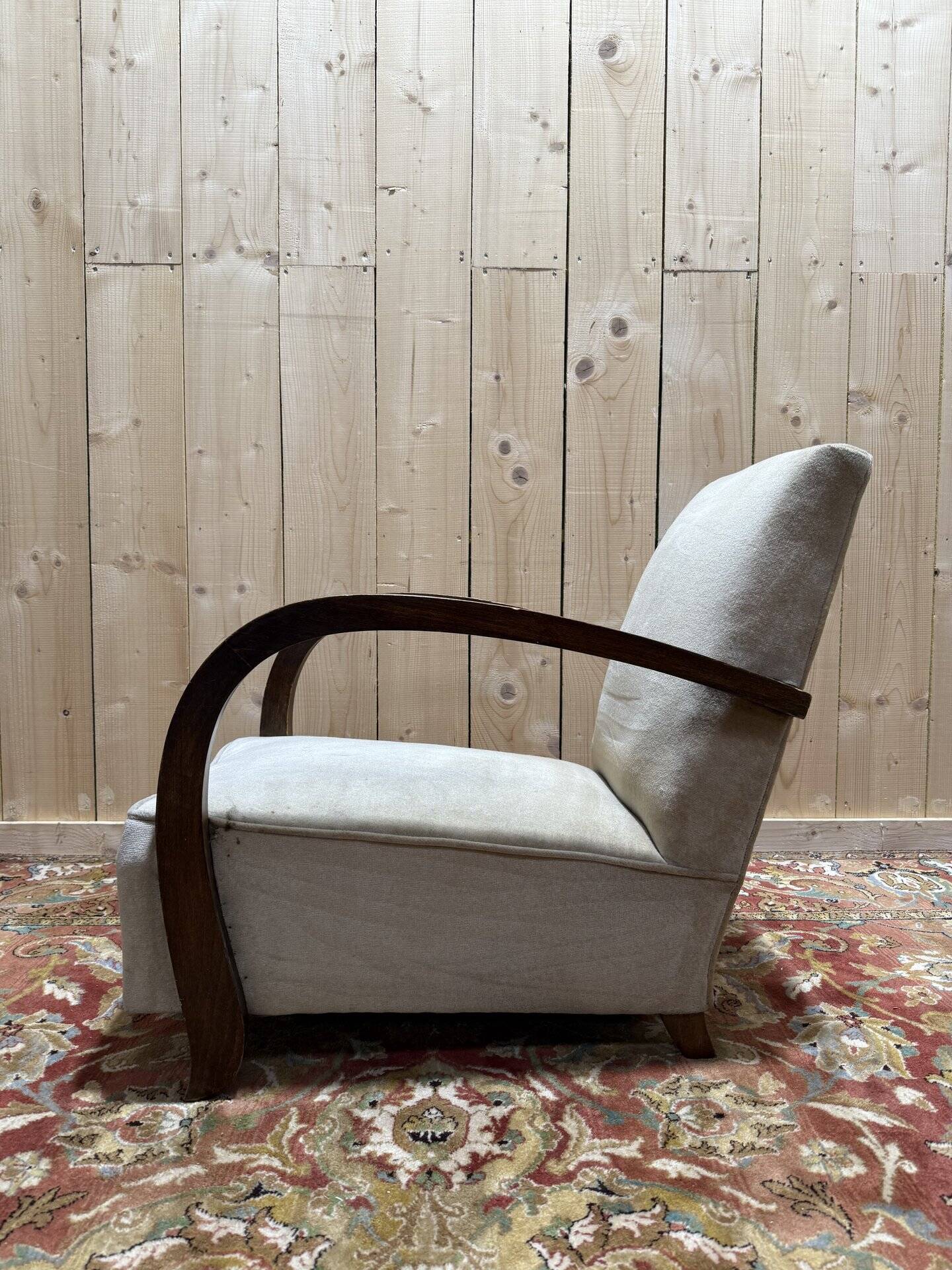 Art Deco style lounge chair