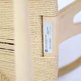 Ensemble de quatre chaises Wishbone, modèle Ch24, en hêtre, par Hans J. Wegner