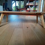 Oak and pine coffee table