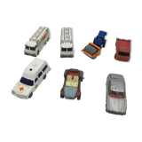 Lot of 7 metal cars Gorgy Junior