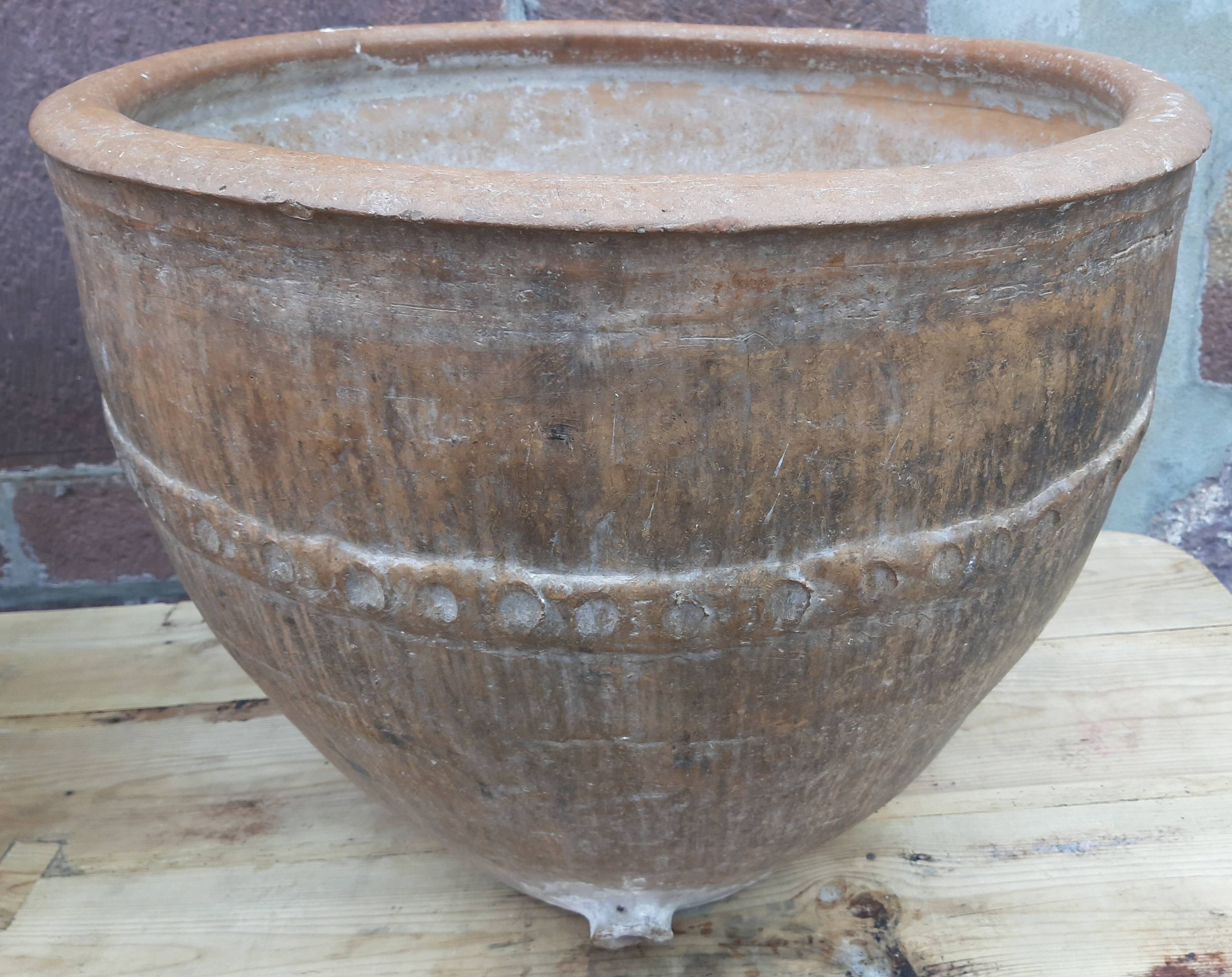 Paire de jarres ("cocios" ou "barreños"), Espagne, 18ème siècle.