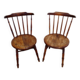 Paire de chaises style Ibex Penny / Bistrot / Salle à manger / Cuisine