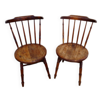 Paire de chaises style Ibex Penny / Bistrot / Salle à manger / Cuisine
