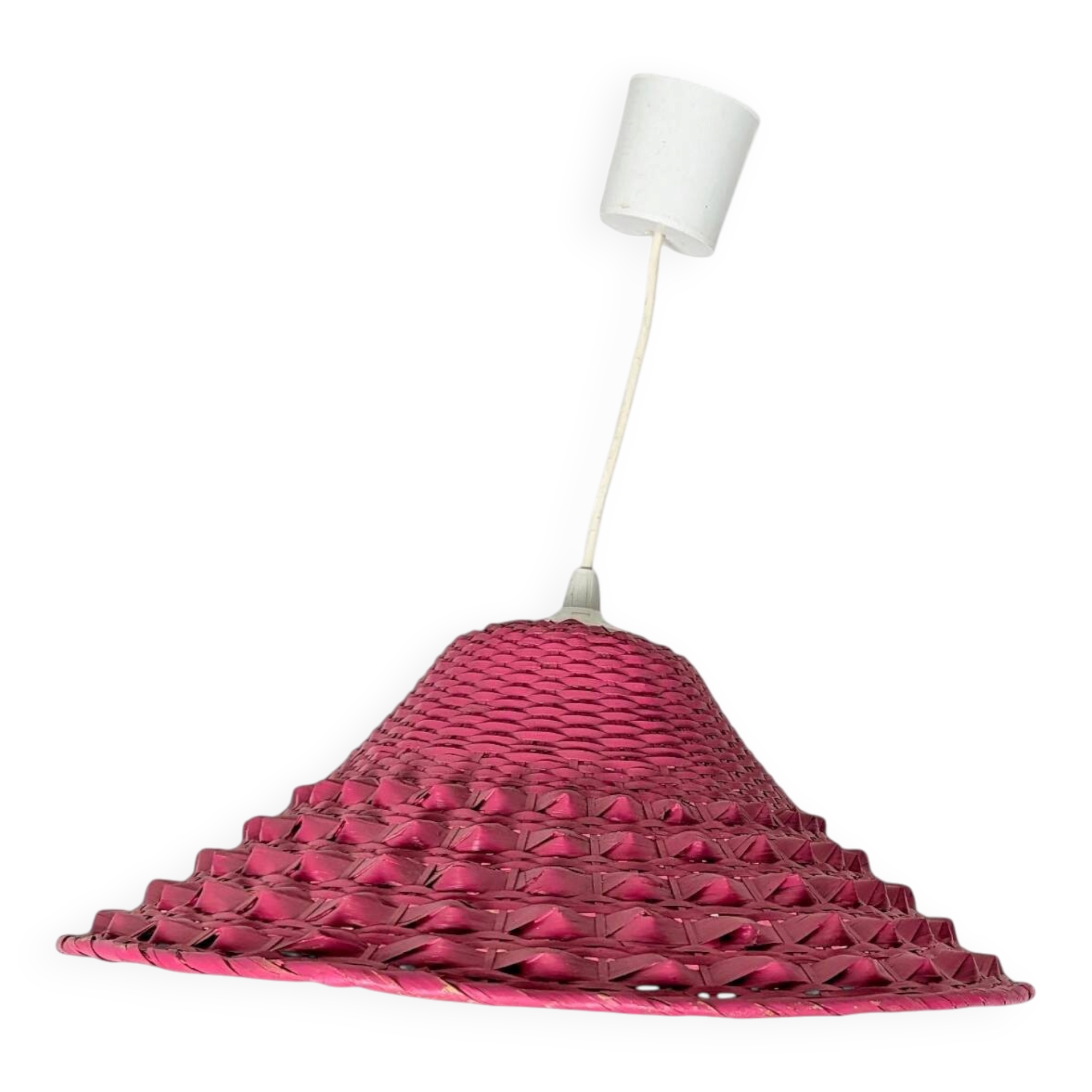 Woven rattan suspension