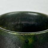 Danish studio pottery vase from the mid-20th century by Ernst Pottery, Faxe, 1960s.