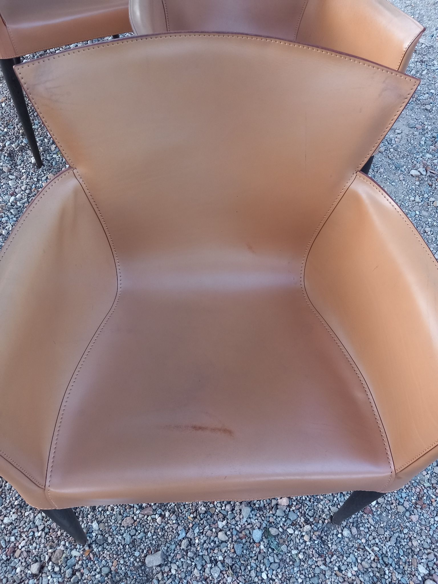 Ensemble de 4 chaises Vela par Carlo Bartoli pour Matteo Grassi