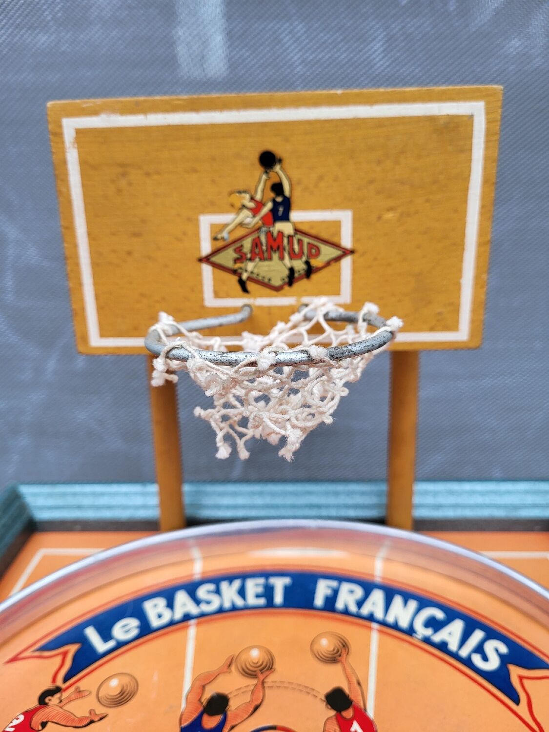 French Basket, Art Deco retro, made in France
