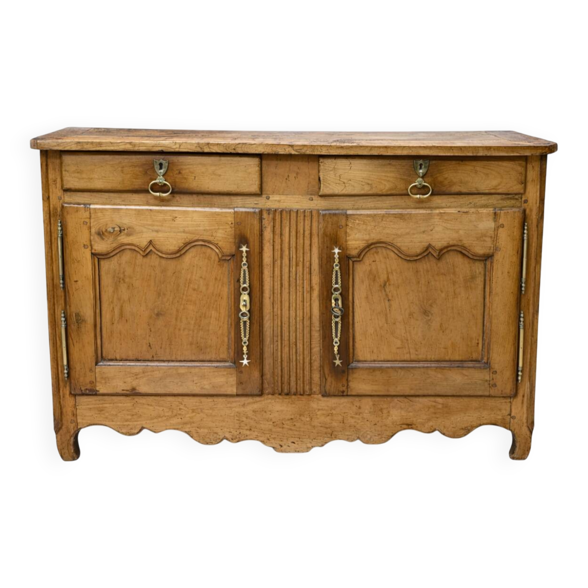 Antique solid wood chest of drawers