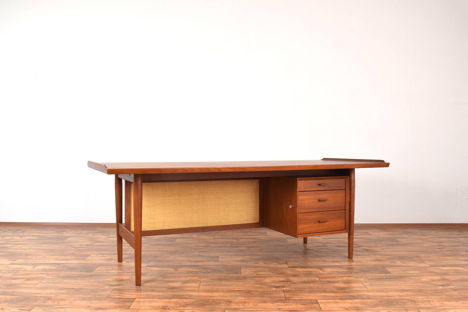 Mid-Century Teak Desk by Arne Vodder for Sibast, 1960s