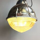 Industrial 'Ball' Lamps with Glass, 1930s