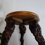 Tripod stool cep wood