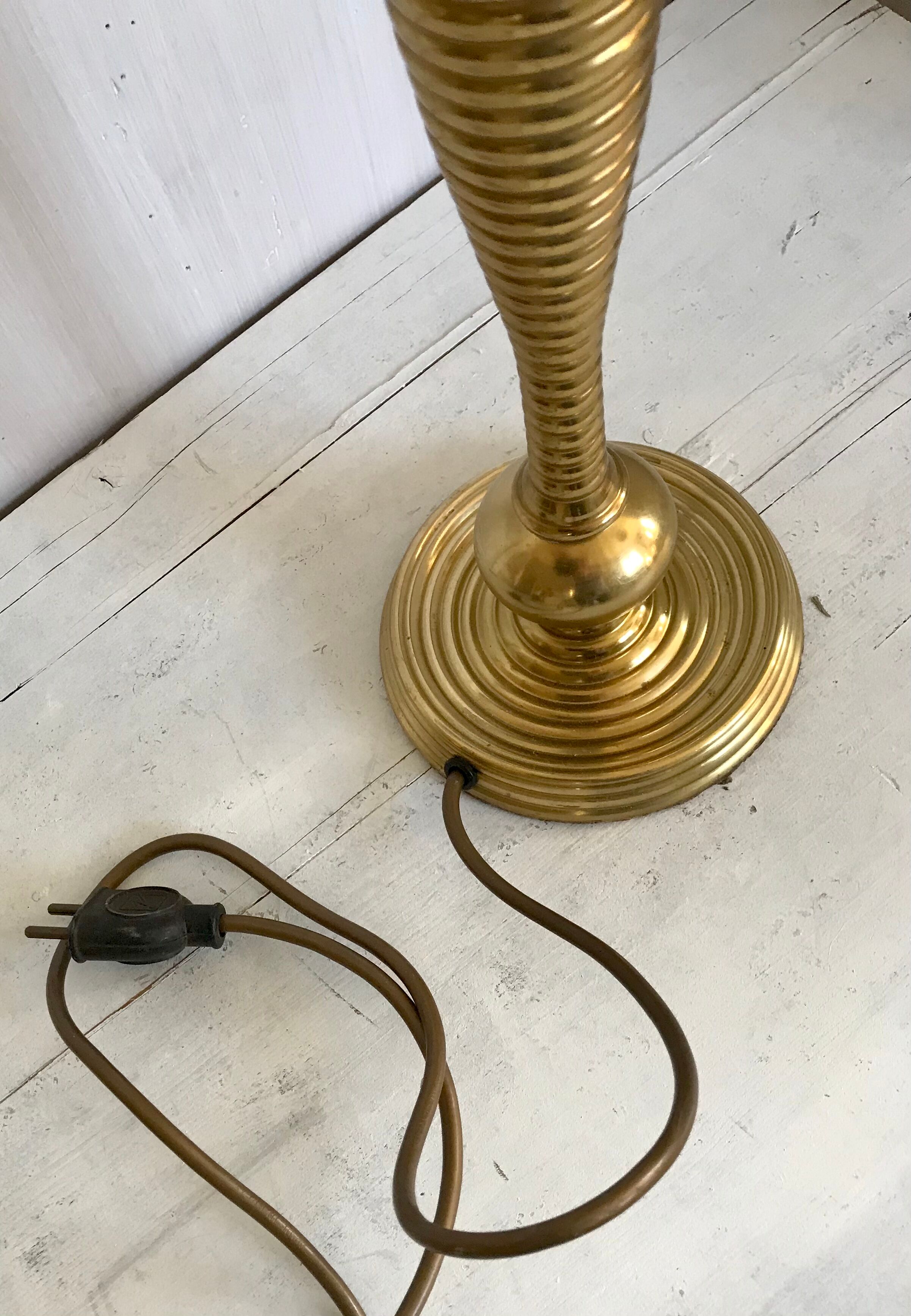Brass lamp