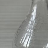 Old small cut glass vial