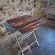 Table bistrot pliante vintage – Années 1950