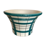 Produit Pop up Beau Bazar Cache pot en terre vernissée, travail italien 1970