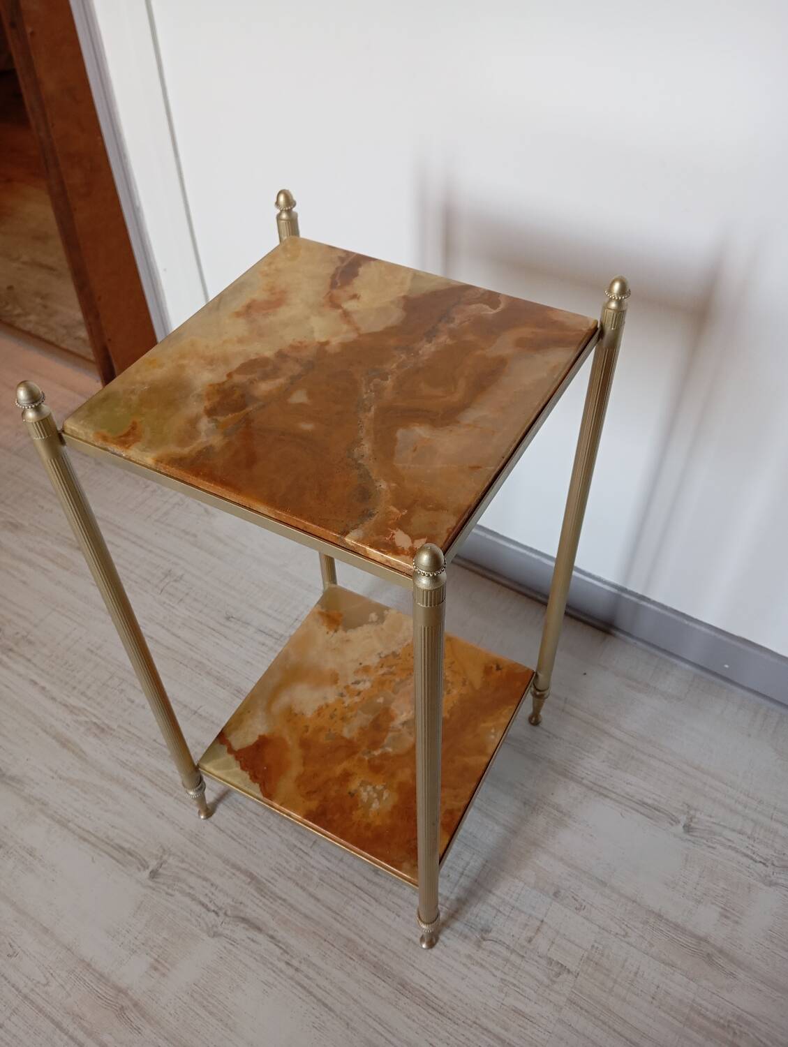 Marble side table