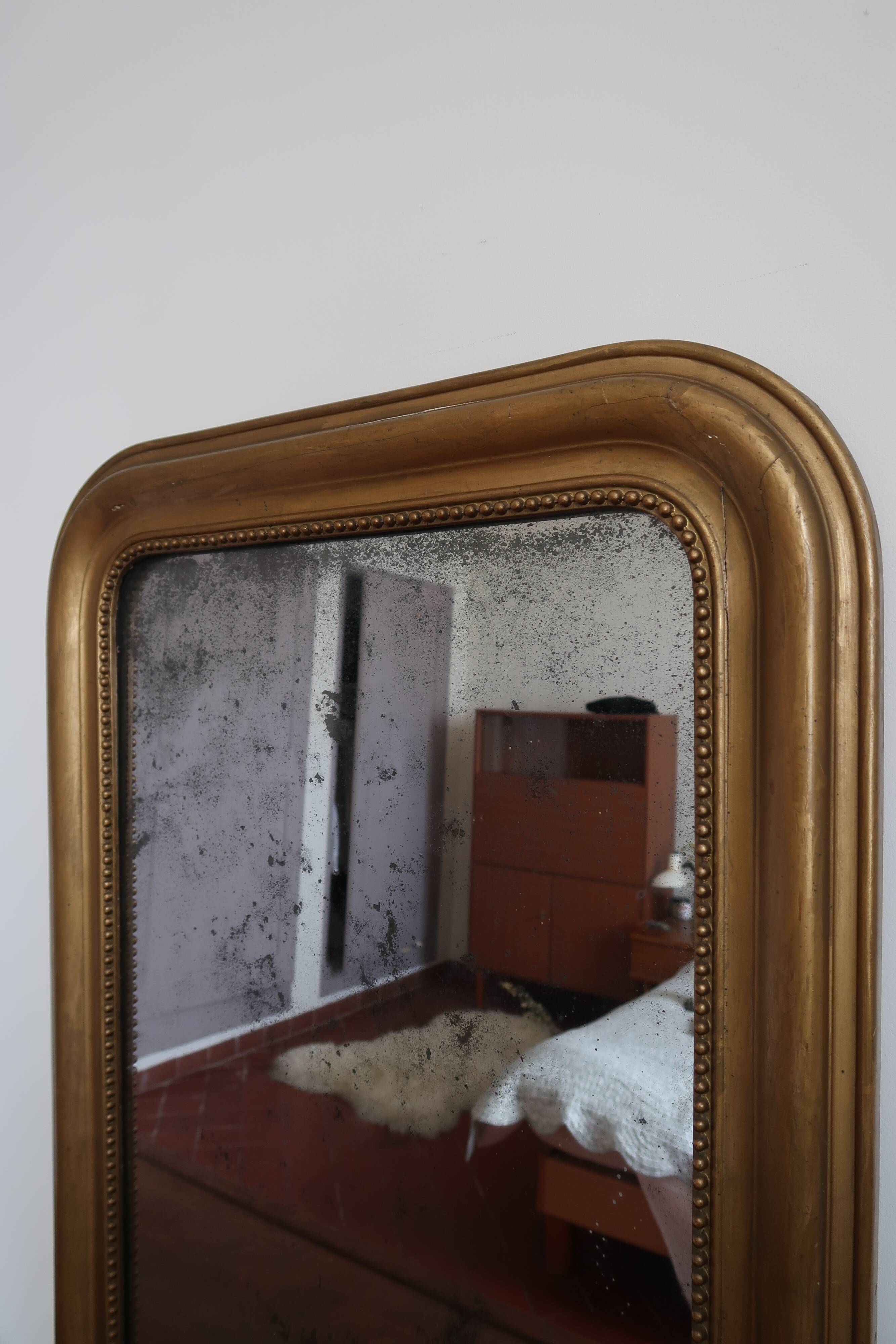Miroir Louis Philippe vintage 82x58cm