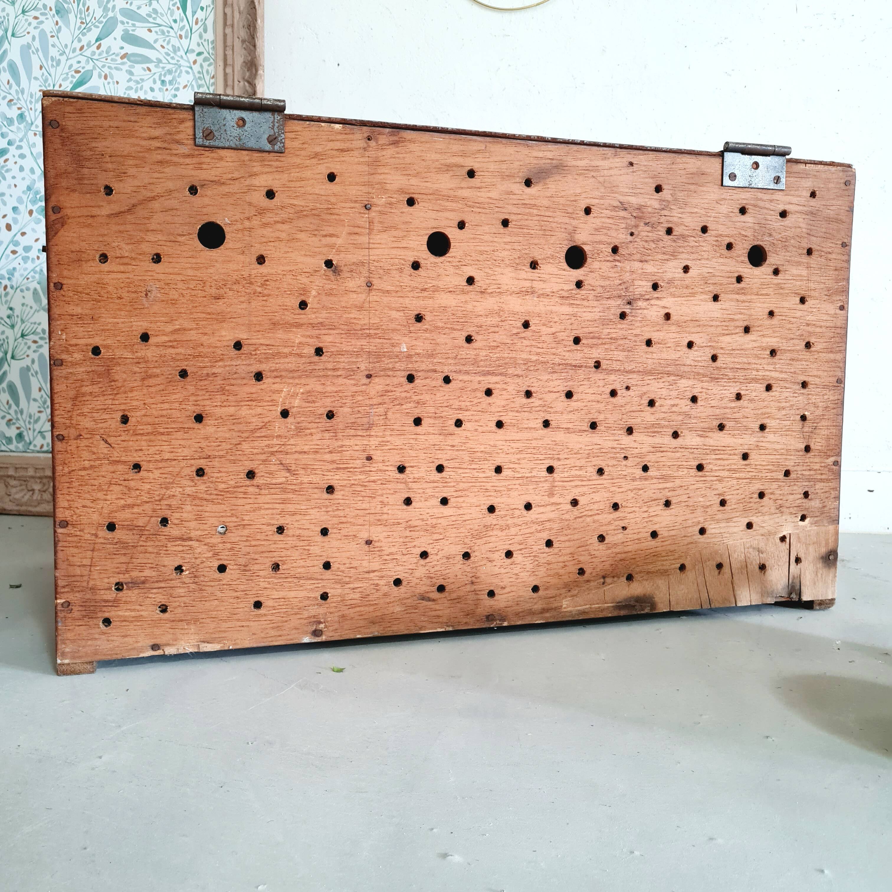 Old wooden trunk - chest