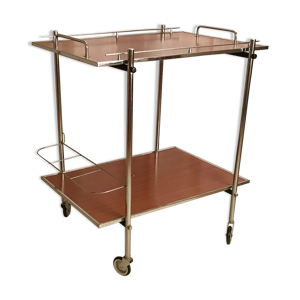 Desserte bar chromée