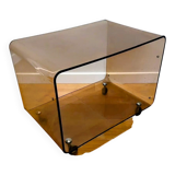 Large rolling coffee table by Michel Dumas for Roche Bobois 70s