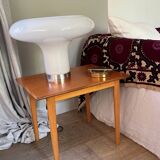 Small teak and beech table - Sweden 1970s