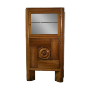 Vitrine en chêne massif