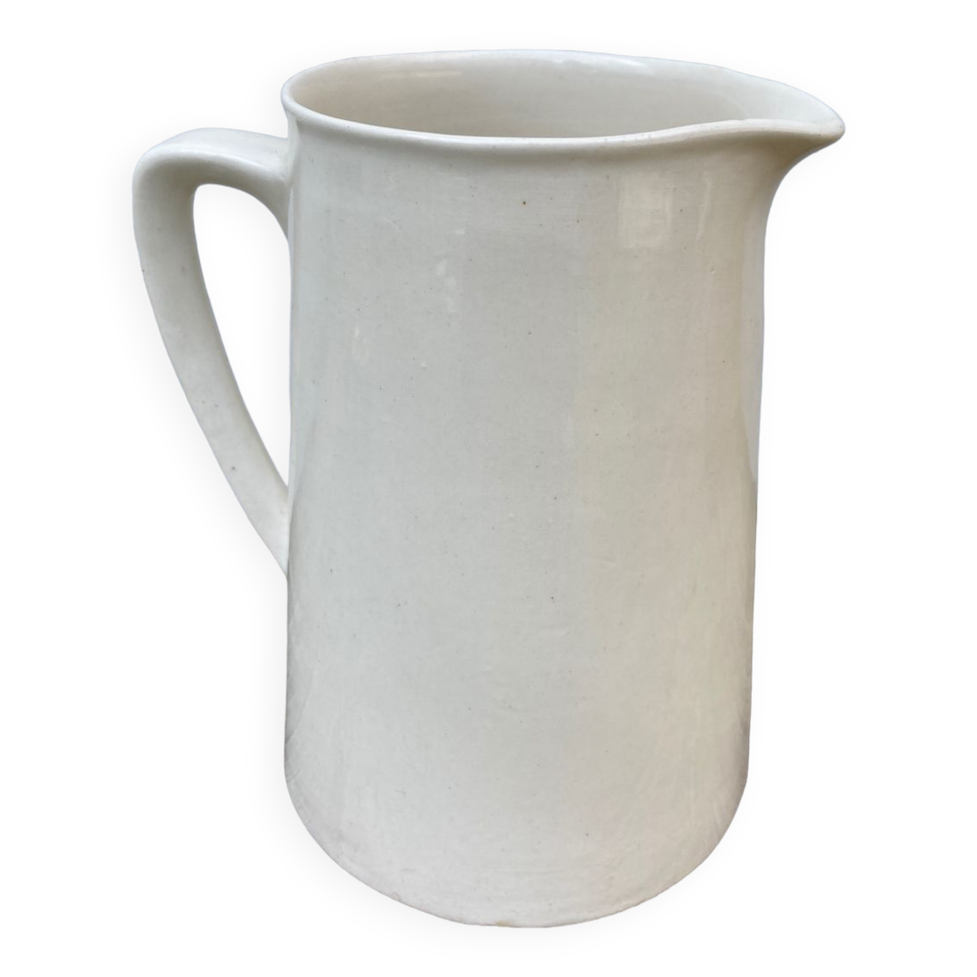 Old white porcelain English pitcher Weatherby Hanley England