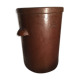 Old sauerkraut pot in sandstone 50 liters