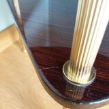 Formica corner shelf neck and gilded metal