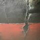 Belgian abstract painting, MACKOWIAK ERWIN "Tiss" painter oil on canvas, 1962