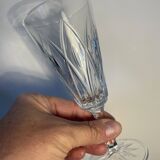 6 glass champagne flutes