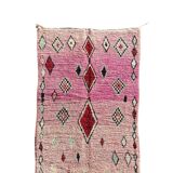Modern Boujad rug in wool, Moroccan