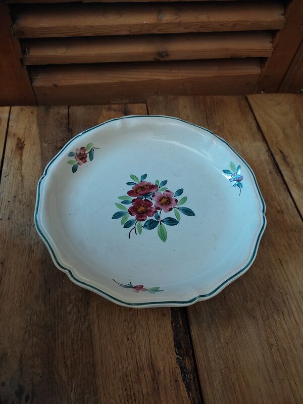 Display cakes Sarreguemines Amazonas Porcelain dish