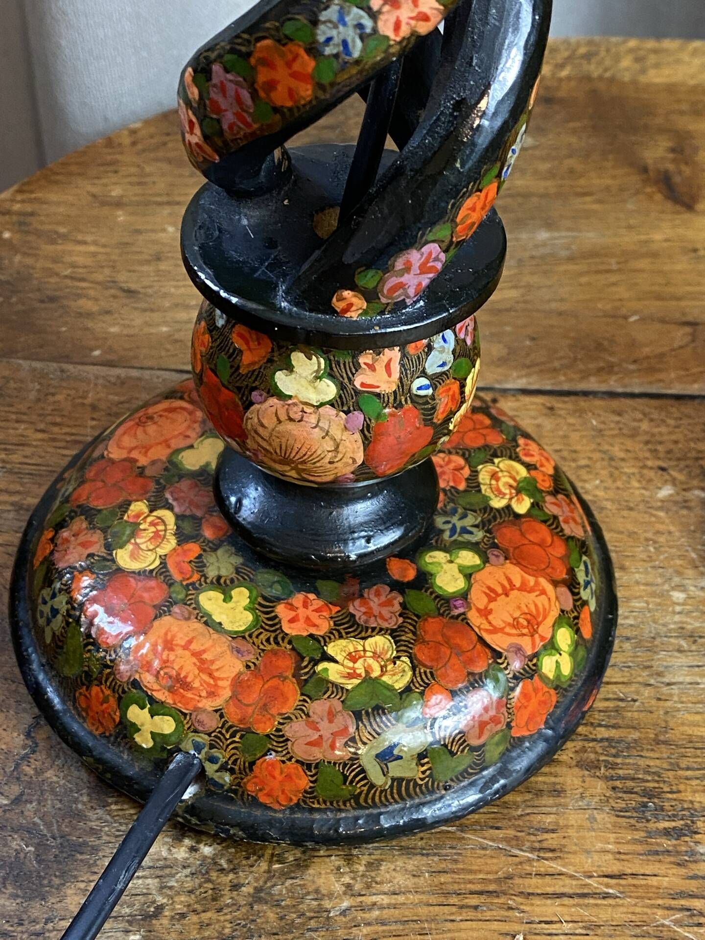 Kashmiri lamp pair