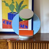 Michele De Lucchi, postmodern table mirror / dressing table, Memphis, Italy, 1980s