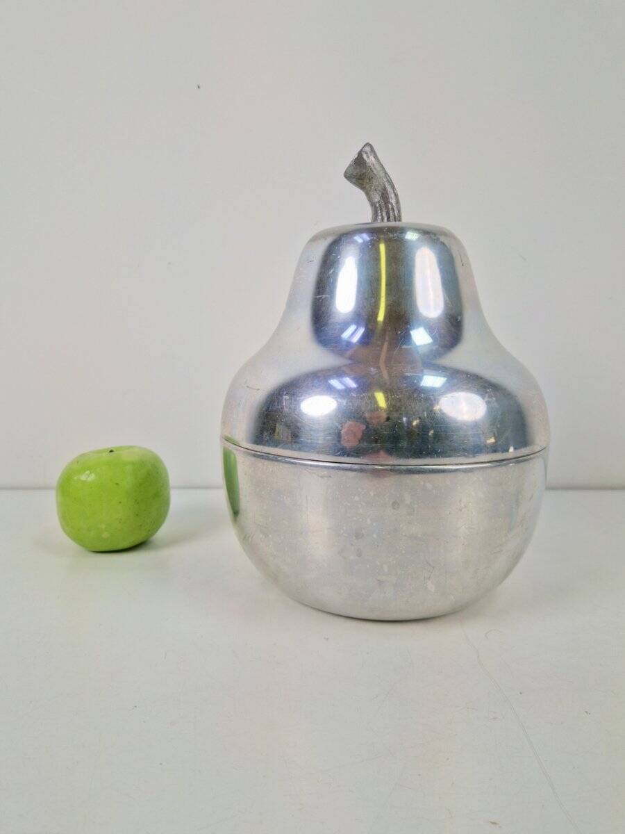 Seau à glace sculptural en forme de poire, Italie, 1960