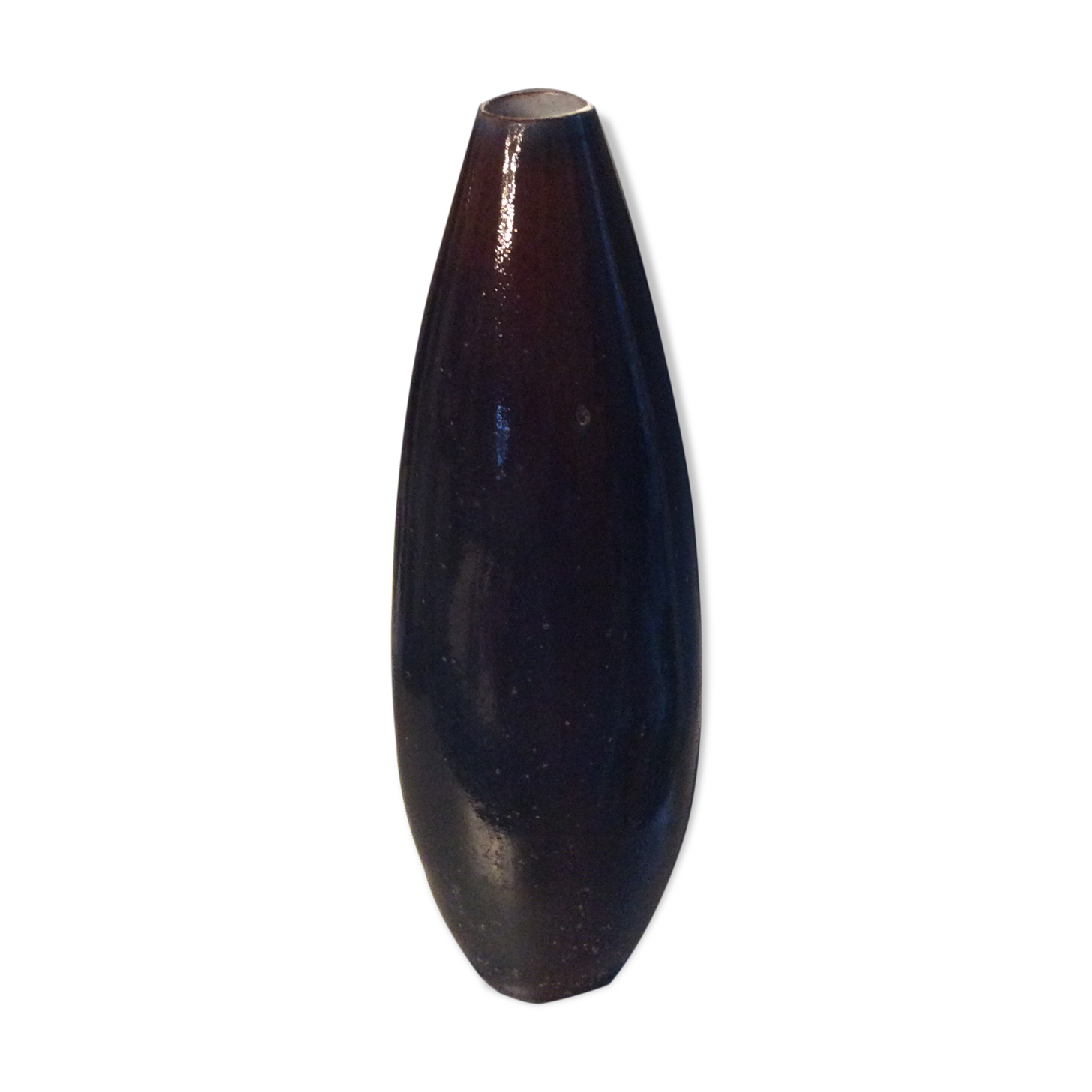 Vase vintage 70 en céramique de Perignem