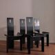 Chaises Diago par Edoardo Landi pour Nikol International, ensemble de 4