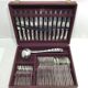 SFAM - Cutlery set 49 pieces Art Deco Silver Metal