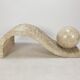 Magnussen Ponte Mactan Stone Coffee Table, 1980s