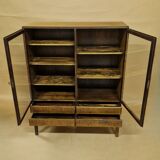 Rosewood display cabinet by Ole Wanscher for Jeppesen Denmark 1950s