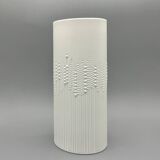 Vase cylindrique ovale en porcelaine de Tapio Wirkkala pour Rosenthal Studio-Linie