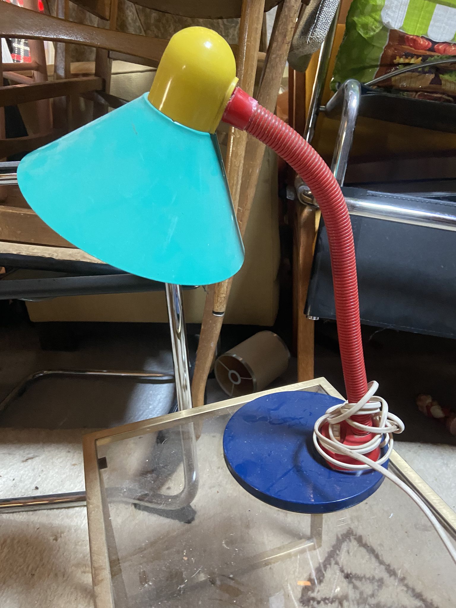 Lampe de bureau de Kyoji Tanaka pour Aluminor années 80