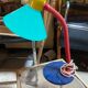 Kyoji Tanaka desk lamp for Aluminor 80s