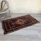 Pure wool oriental carpet 112 x 62cm