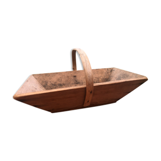 Panier ancien en bois