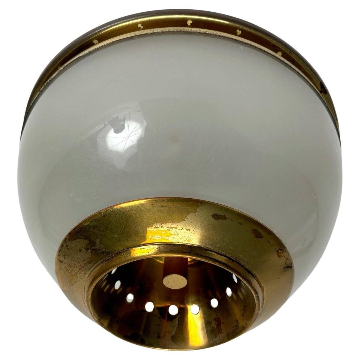 LSP3 Glass Wall Lamp by Luigi Caccia Dominioni for Azucena, 1960s