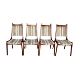Set of 4 vintage teak chairs by R Huber-Co, circa 60's
