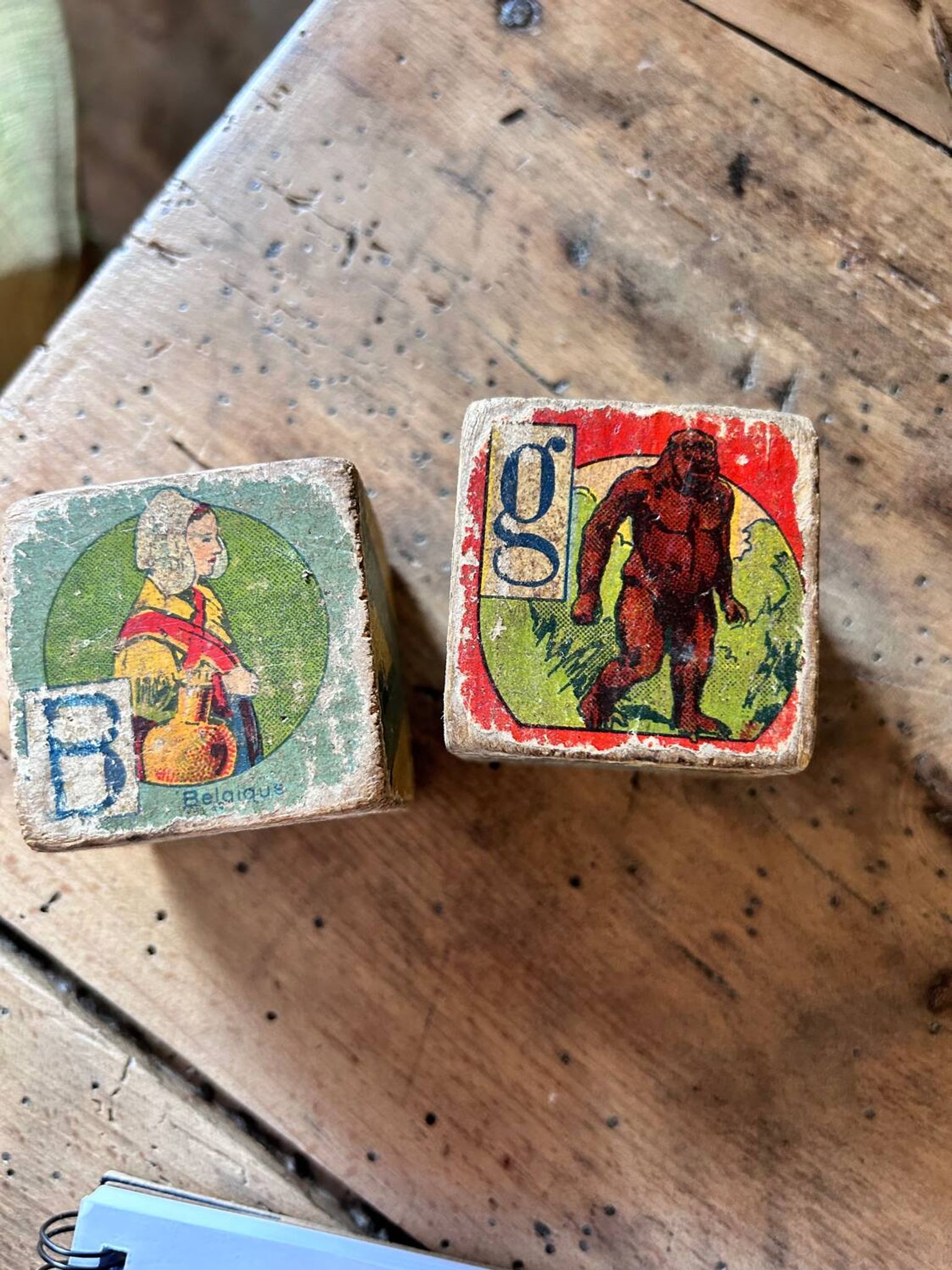 Cubes en bois